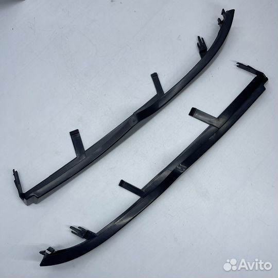 Накладки под фару (ресничка) BMW E46 Рестайл 2шт