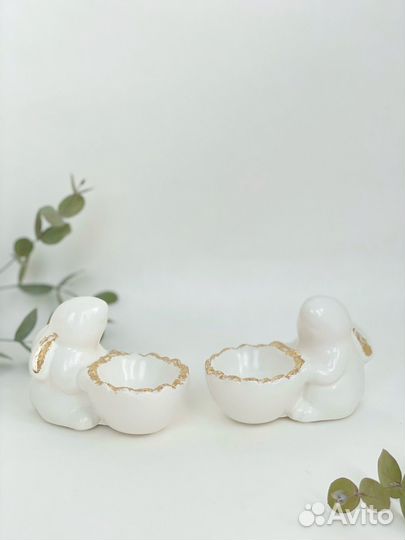 Подставка для яиц пасхальный заяц