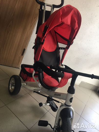 Детский велосипед с родительской ручкой