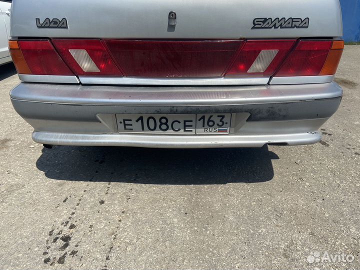 Задний бампер ваз