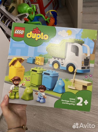 Lego duplo мусоровоз