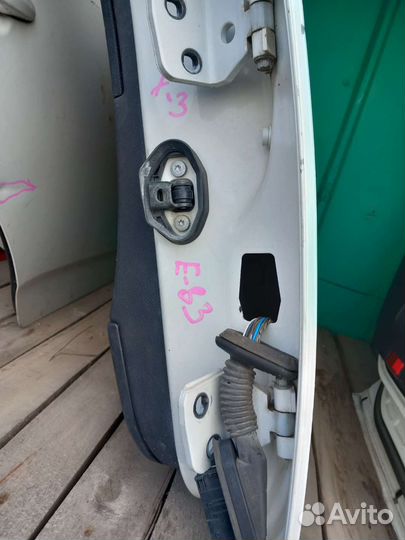 Bmw x3 e83 дверь задний левая