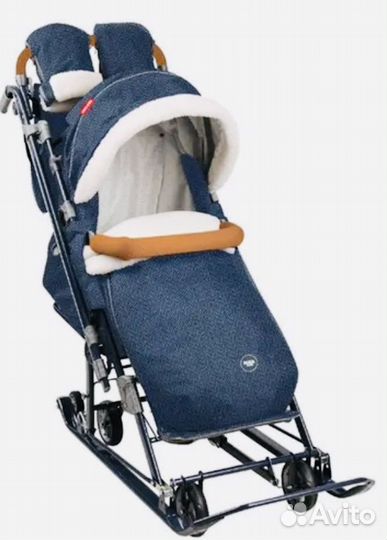 Санки коляска Ника 7 8