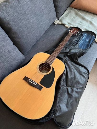 Аккустическая гитара fender cd 60