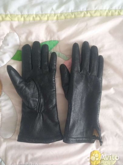 Перчатки натуральная кожа