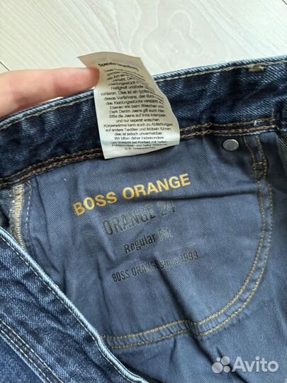 Джинсы мужские Hugo boss orange