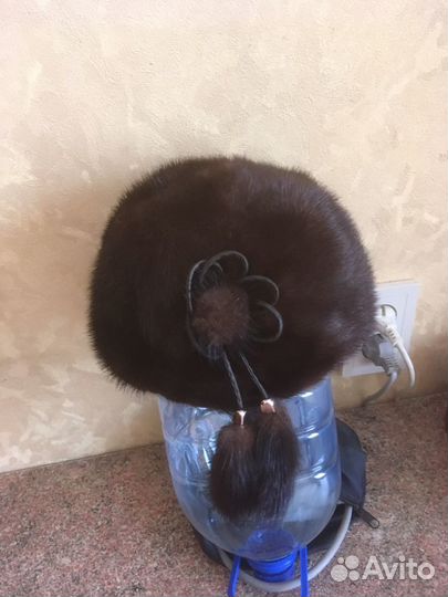 Шапка зимняя женская норковая