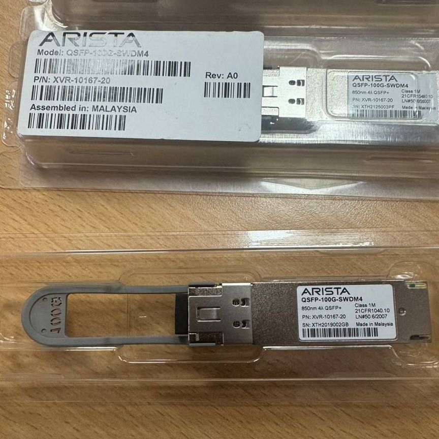[QSFP-100G-SWDM4] Arista Новый 100g Трансивер Qsfp-100g-Swdm4
