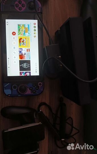 Nintendo switch rev 2 с играми