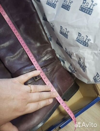 Сапоги женские натуральная кожа 39 размер