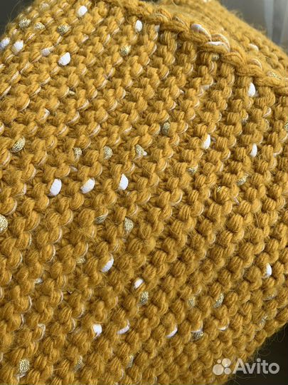 Комплект зимний женский шапка и снуд