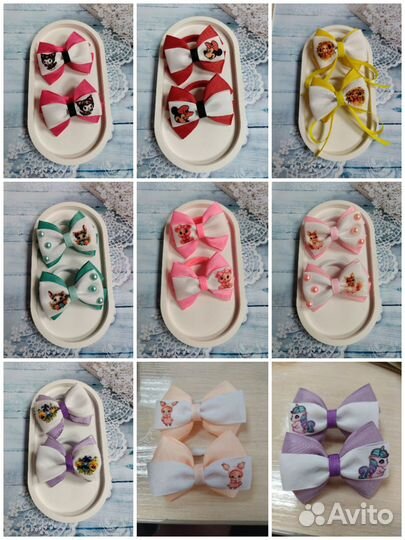 Значки, бантики