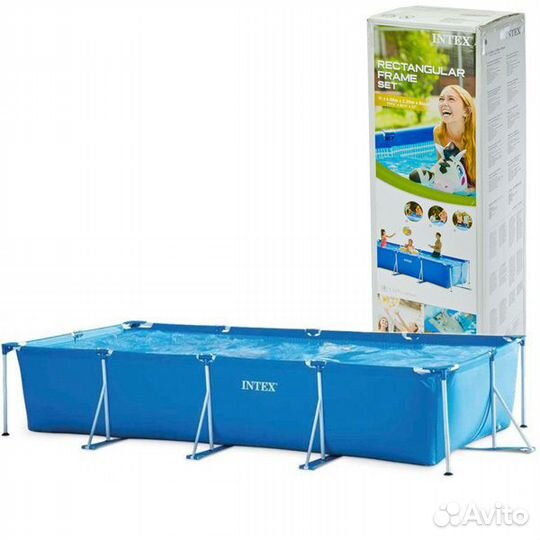 Каркасный бассейн 450х220х84 см intex 28273