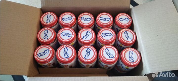 Детское питание пюре фруктовое Агуша