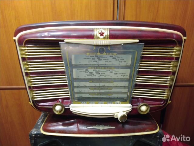 Радиоприёмник ламповый Звезда-54