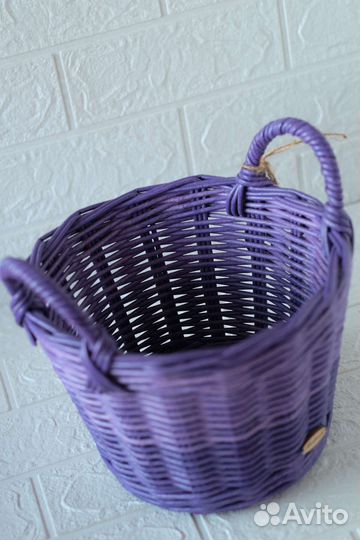 Корзина плетеная для хранения