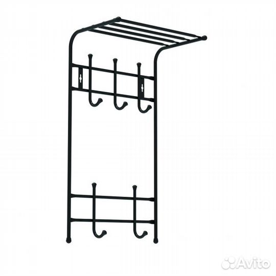 Вешалка настенная Ника впт5 (впт5 черный)