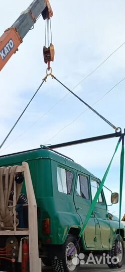 Траверса для эвакуации автомобиля