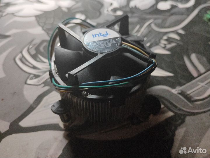 Материнская плата 775 ddr3+проц+4 плашки памяти