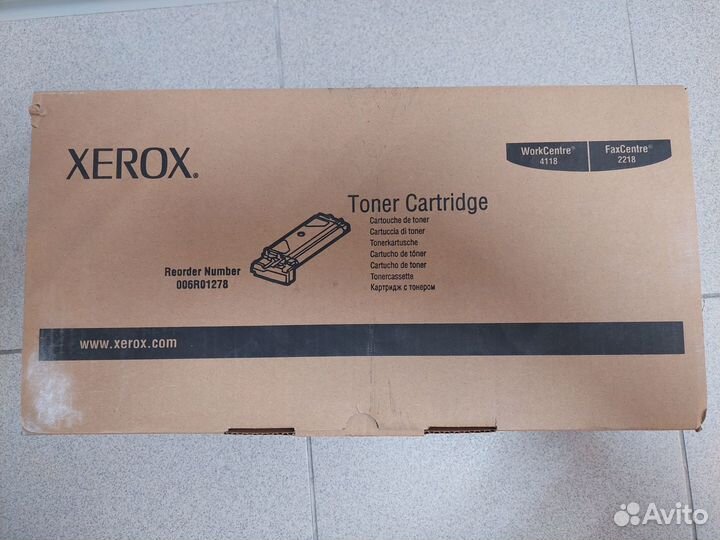 Картриджи Xerox