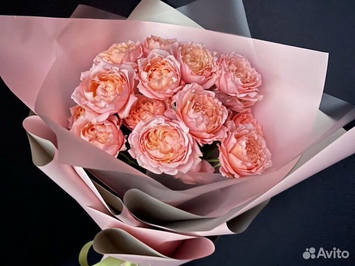 Кустовые розы джульетта