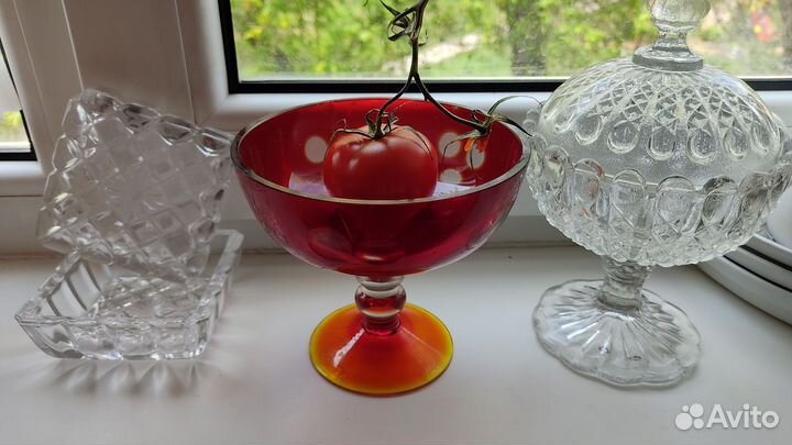 Конфетница ваза СССР, бронь