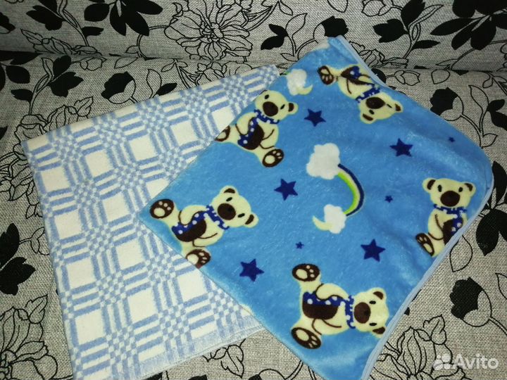 Одеяло байковое детское