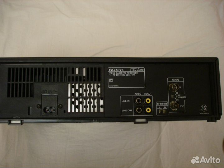 Видеомагнитофон Sony-436EE
