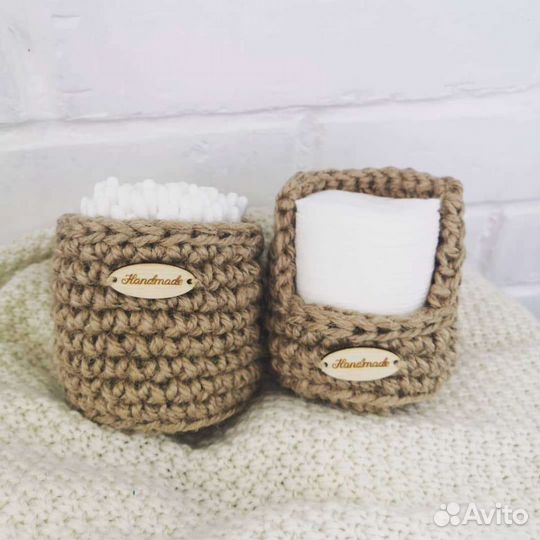 Корзинки из джута