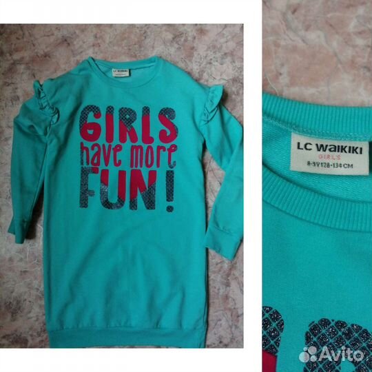 Вещи на девочку 134-140