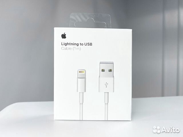AppLe Lightning кабель iPhone + наушники