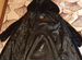Женская шуба мутоновая с капюшоном черная 44-46
