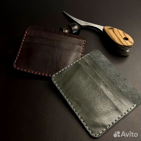 Картхолдер из натуральной кожи