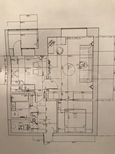 2-к. квартира, 47,2 м², 5/5 эт.