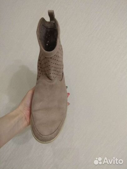 Сапоги Ecco. Натуральная кожа р. 37