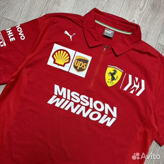 Поло Футболка Puma Ferrari