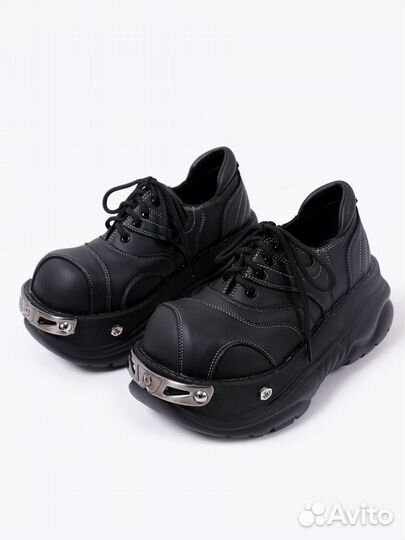 Ботинки няшные в стиле Demonia & New Rock y2k