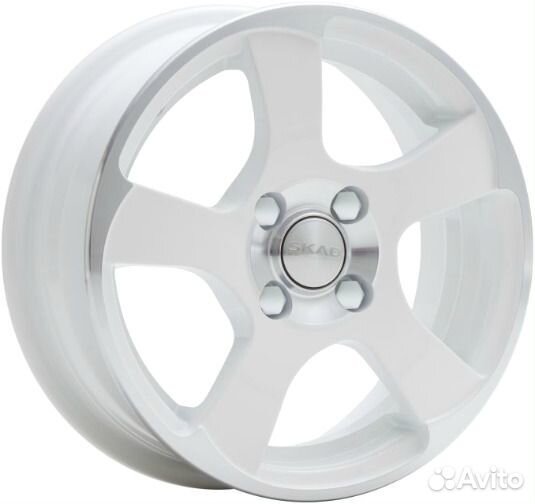 R15 4x98 6J ET38 D58,6 Скад Аллигатор алмаз-белый