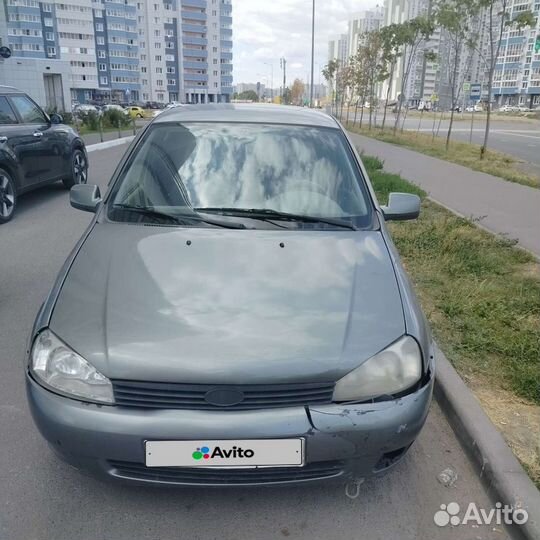 LADA Kalina 1.6 МТ, 2007, битый, 171 498 км