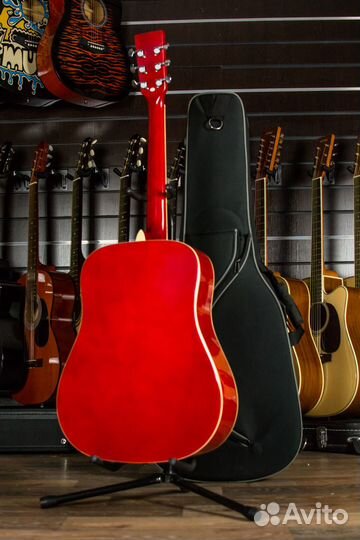 Электроакустическая гитара + аксесуары