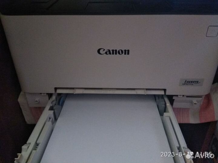 Цветной лазерный принтер «Canon i-sensys», wi-fi