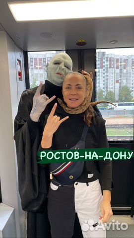 Гарри Поттер Детское шоу с аниматорами в поезде