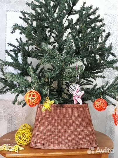 Корзина для елки, юбка для елки