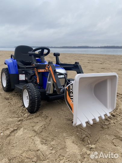 Детский электромобиль трактор