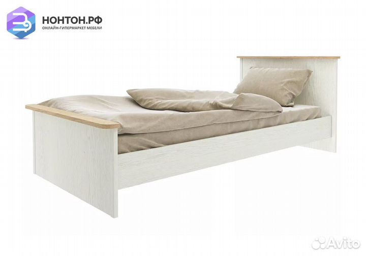 Кровать Тифани дуб небраска / белый