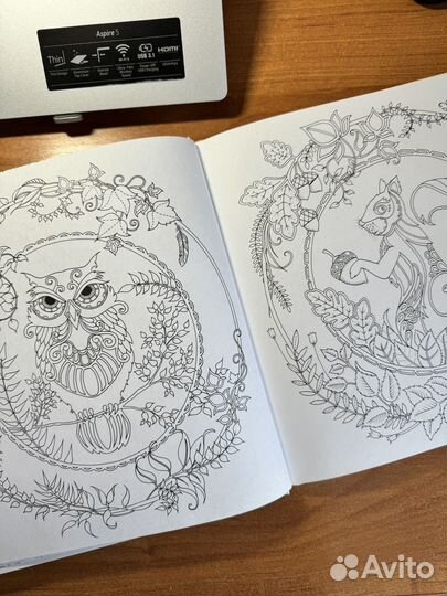 Книга для творчества Зачарованный лес