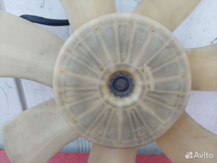 Вентилятор радиатора левый Mazda CX-7