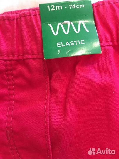 Шорты для девочки 74 размер