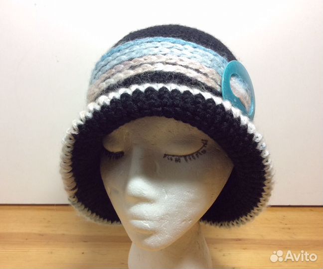 Очаровательная шляпка с пряжкой, р-р 54-57, арт181