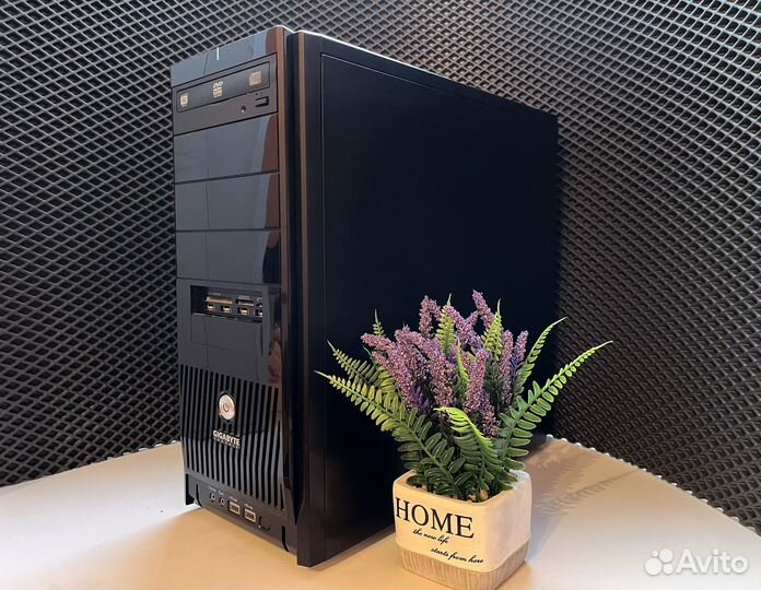 Корпус gigabyte + процессор intel Core i3